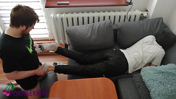 Sexy Lad Gives Me His Legs And Feet In Exchange For A Rent thumbnail