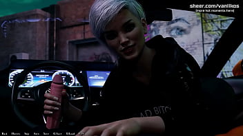 Being a dik episode 10 blue hair tattoed teen zoey with a perfect body has a foursome with some guests from a parallel world and hot anal sex in a car part #74