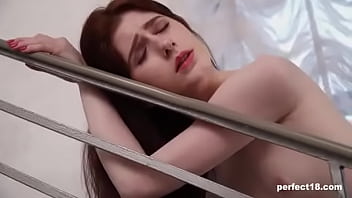 Cute babe hot pearls fingers small tight pussy