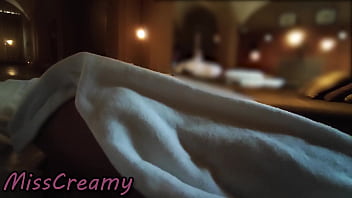 Extreme voyeurism voyeur spies teacher handjob under her robe misscreamy