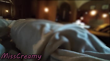 Extreme voyeurism voyeur spies teacher handjob under her robe misscreamy