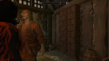 Skyrim blowjob and handjob from sexy demon