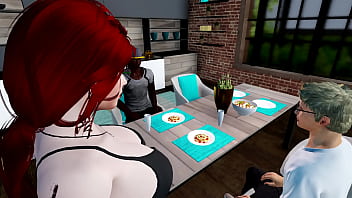 Namorada chifra seu namorado fode com seu amigo negão