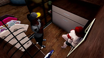 Namorada chifra seu namorado fode com seu amigo negão