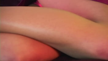 Sweet purple slender babe deepthroats and takes a blinding facial