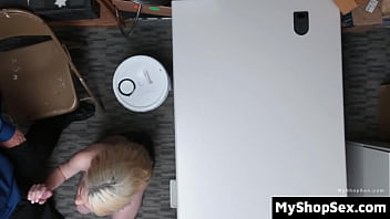 Shoplifters being brought to the backroom for questioning myshopsex