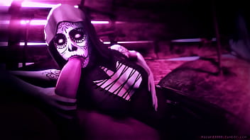 A spooky halloween themed blowjob clip from hazard3000 with the fantastic vocals provided by midnight datura as the lady reaper i hope you enjoy this video more halloween stuff soon