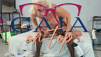 383 milf teacher pegging urethral sounding dildo