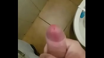 I masturbated in the toilet