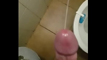 I masturbated in the toilet