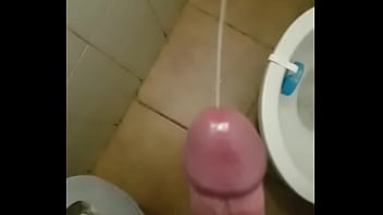 I masturbated in the toilet