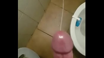 I masturbated in the toilet