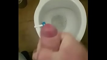 I masturbated in the toilet