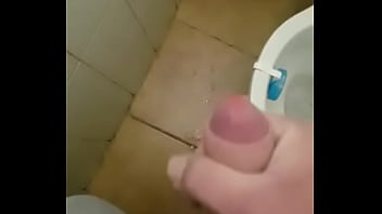 I masturbated in the toilet