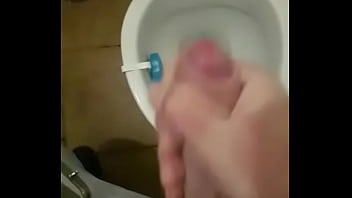 I masturbated in the toilet