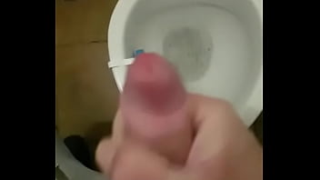 I masturbated in the toilet