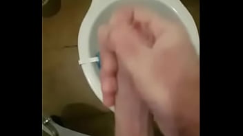 I masturbated in the toilet