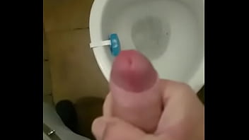 I masturbated in the toilet