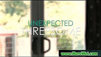 Japanese masseuse gives a full service massage 14