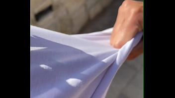 Risky public flashing and sex with 18yo teen model pov sex