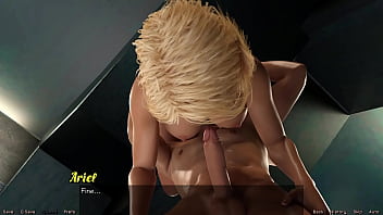 Stranded in space #146 busty blonde virgin gets her pussy eating while she sucks my big white cock in a standing 69 she ends up swallowing all my juicy cum