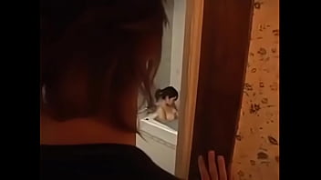 Japanese milf fucks her