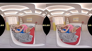 Vr lets get soaked with oprah renata fox by virtual pee