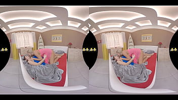 Vr lets get soaked with oprah renata fox by virtual pee