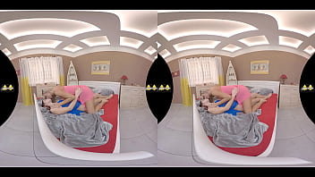 Vr lets get soaked with oprah renata fox by virtual pee