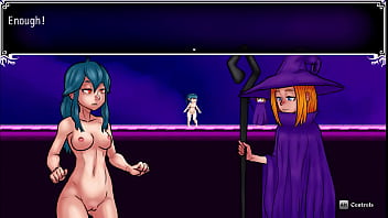 Nayla's castle sexy witch trains futa girl