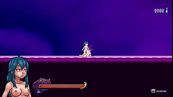 Nayla's castle sexy witch trains futa girl