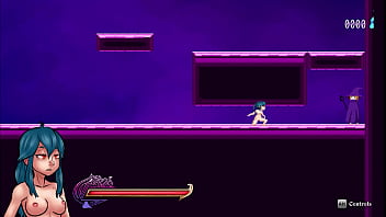 Nayla's castle sexy witch trains futa girl