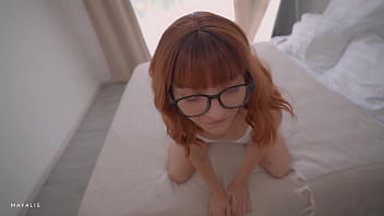 Why are you jerking off on me let me help you cum on my chest