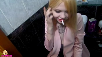 The student cheated on the guy and got punished by her husband pissing in her mouth