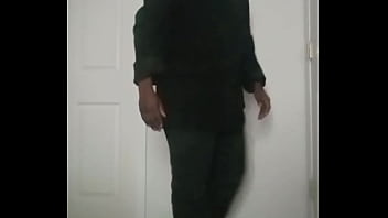 Stretching arms for exercise as if it's masturbating2