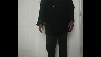 Stretching arms for exercise as if it's masturbating2