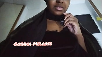 Hot goth gothica melrose teases
