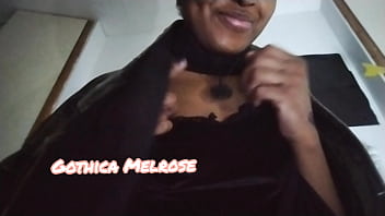 Hot goth gothica melrose teases