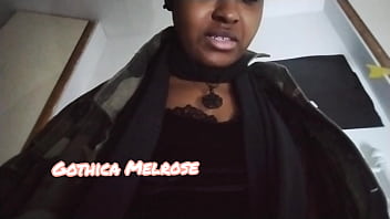 Hot goth gothica melrose teases
