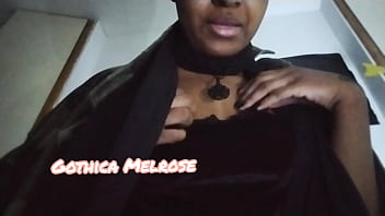 Hot goth gothica melrose teases
