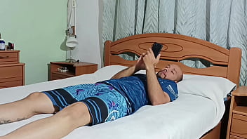 My stepsister loves to see my clean cock 100% spanish