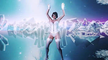 Toned mature ashley graham in sexy white underwear dances sensually Toned mature ashley graham in sexy white underwear dances sensually