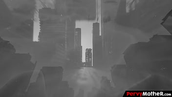 Huge tits stepmom gets stroked by her stepson after world war iii