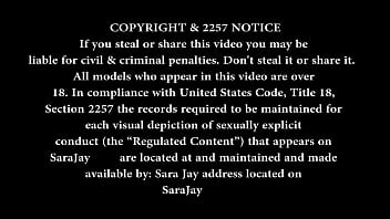 Hazel grace lets sara jay spread her ass to get dildo fucked