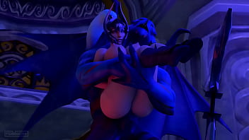 Luna from dota 2 having sex with ns