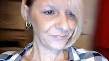 Hot milf 1st smoke and chat than sex