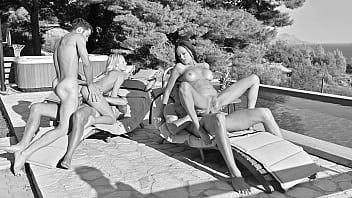 Picnic perfection part 1 lesbian babes candee licious and olivia del rio share a strap on in the countryside gp3154