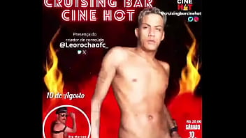 Grande inauguração do cruising bar cine hotdia 10 de agosto sábado horá 18hrvalor da r$ 20