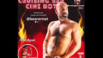 Grande inauguração do cruising bar cine hotdia 10 de agosto sábado horá 18hrvalor da r$ 20