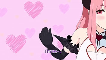 Sweet masterbating training with vtuber eve